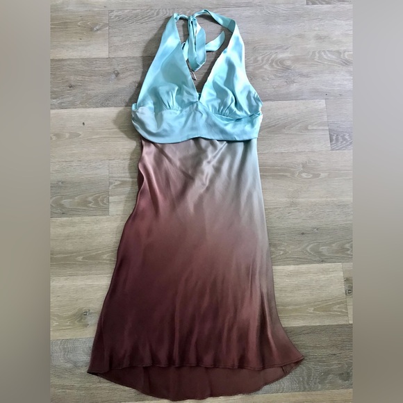 Alice & Trixie Silk Halter Dress - Picture 4 of 9